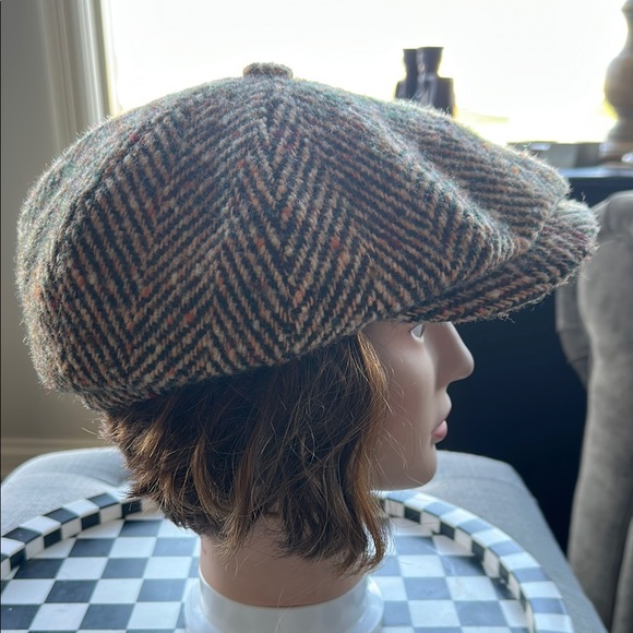 Stetson Tweed Newsboy Cap - Picture 4 of 8